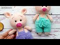 Амигуруми: схема Поросёнка. Игрушки вязаные крючком - Free crochet patterns.