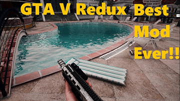 BEST GTAV Graphics mod EVER!! Gtav Redux mod Showcase