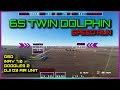 6s twin motor atomrc dolphin speed run with osd  inav 70dji elrs fpv