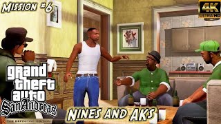 NINE AND AK'S | MISSION #6 | CJ'S SHOOTING PRACTICE | GTA  SAN ANDREAS | GAMEPLAY | GTA6
