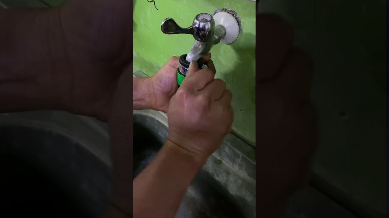 束環型水龍頭接頭安裝