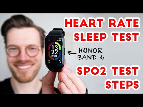 Honor Band 6 Complete Scientific Review: Sleep, SpO2, Heart Rate, Steps