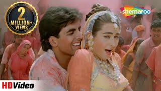 Aayo Phaganiyo | Maidan-E-Jung (1995) | Manoj Kumar | Dharmendra | Akshay Kumar | Karishma Kapoor