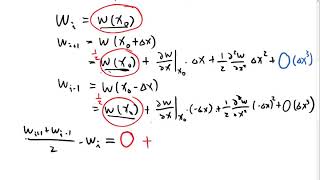 Deriving an approximation to the second derivative Part 3 Profile