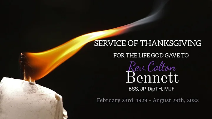 Service Of Thanksgiving For The Life God Gave To R...
