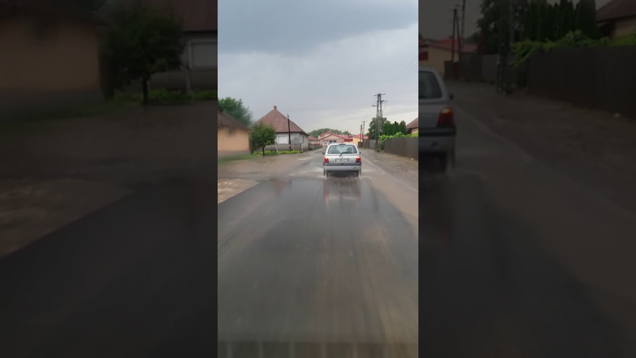 Utazás -Tyukod és Nagyecsed közt, jégesővel