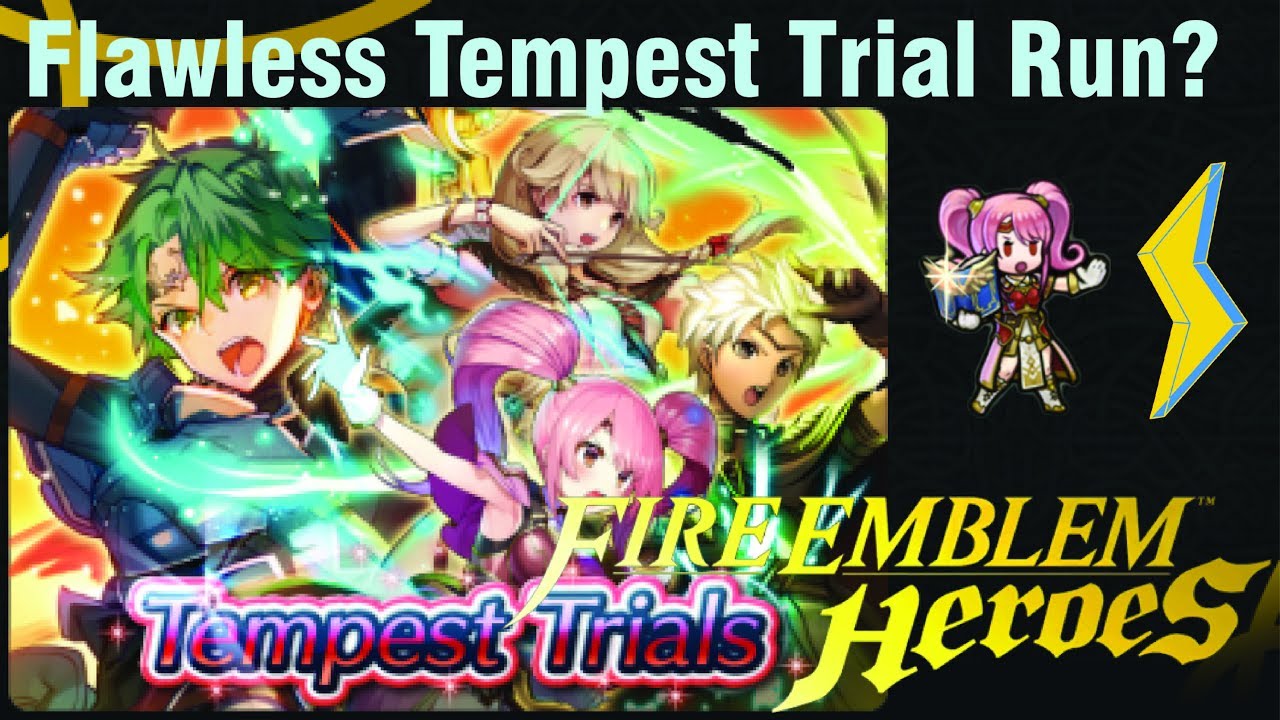 FIRE EMBLEM HEROES: Flawless Tempest Trial Run? - YouTube