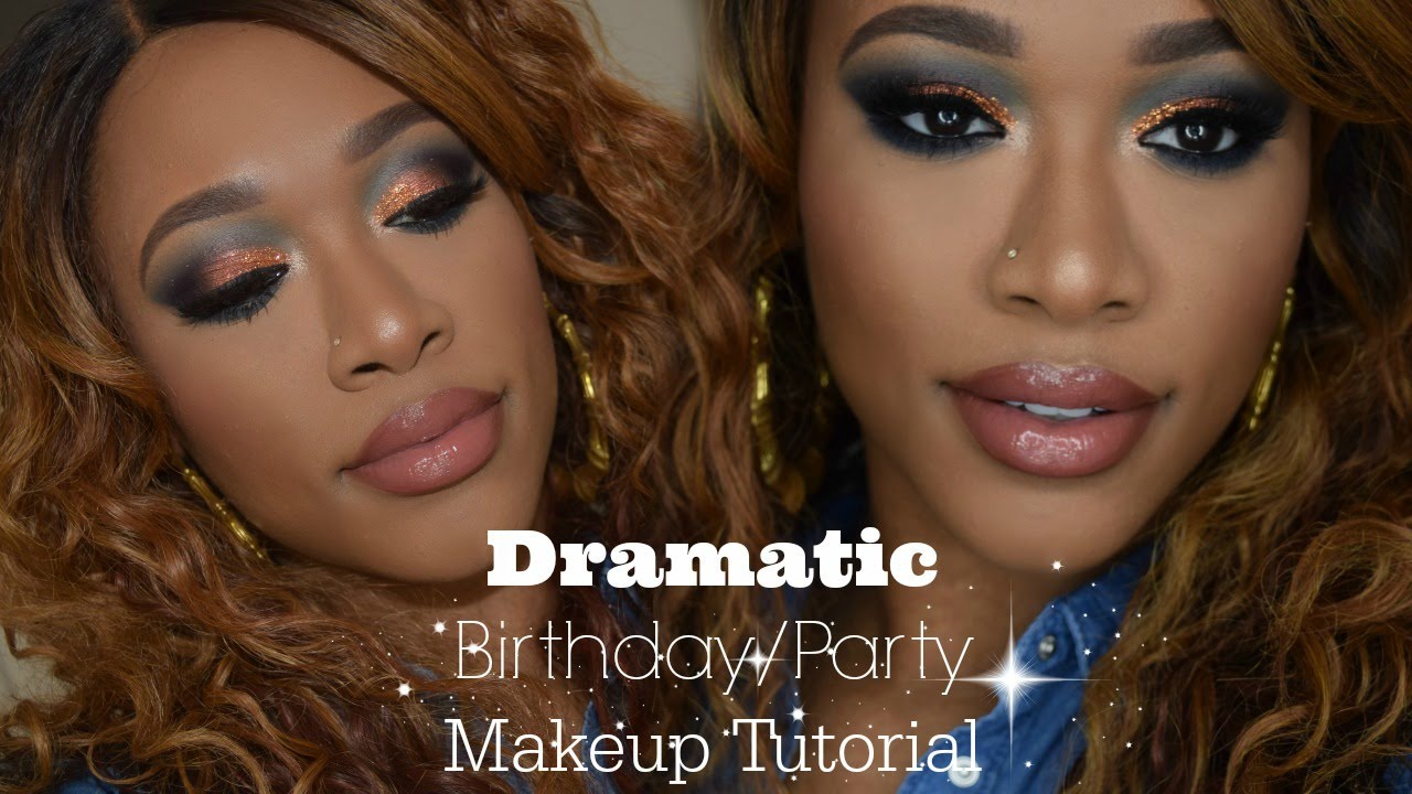 Dramatic Birthday Party Makeup Full Face Tutorial You Dramatic Birthday Party Makeup Full