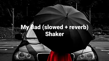 Shaker - My Bad // slowed & reverb