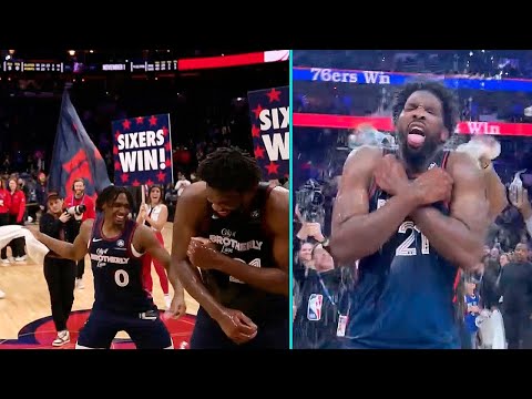 Joel Embiid talks 70-pt performance vs Spurs, Postgame Interview