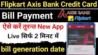 Axis bank credit card bill pay kaise kare 2023 | how to pay Flipkart axis credit card bill