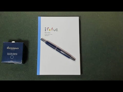 感想】PILOT キャップレス ダークブルー FCN-1MR-DL-（万年筆） - YouTube