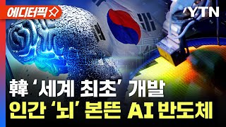 엔비디아 능가한다...韓이 ‘세계 최초’ 개발한 초저전력·초소형화 AI반도체 [에디터픽] / YTN