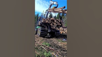 Fast UNLOADING John Deere 1910G!