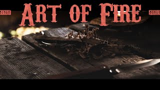 Complete fire making process | "Art of fire" Relaxing cinematic
