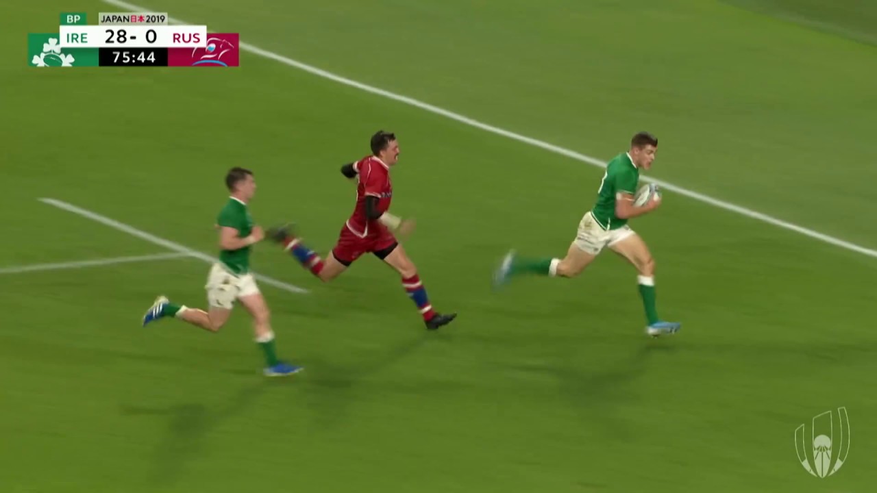 ulster bank Irish Rugby TV: Ireland 35 Russia 0 - Highlights