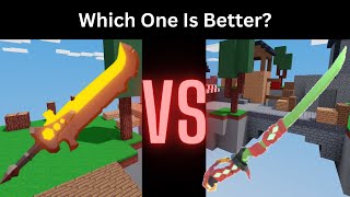 RAGEBLADE VS EMERALD DAO.. WHICH ONE IS BETTER? (ROBLOX BedWars Analysis)