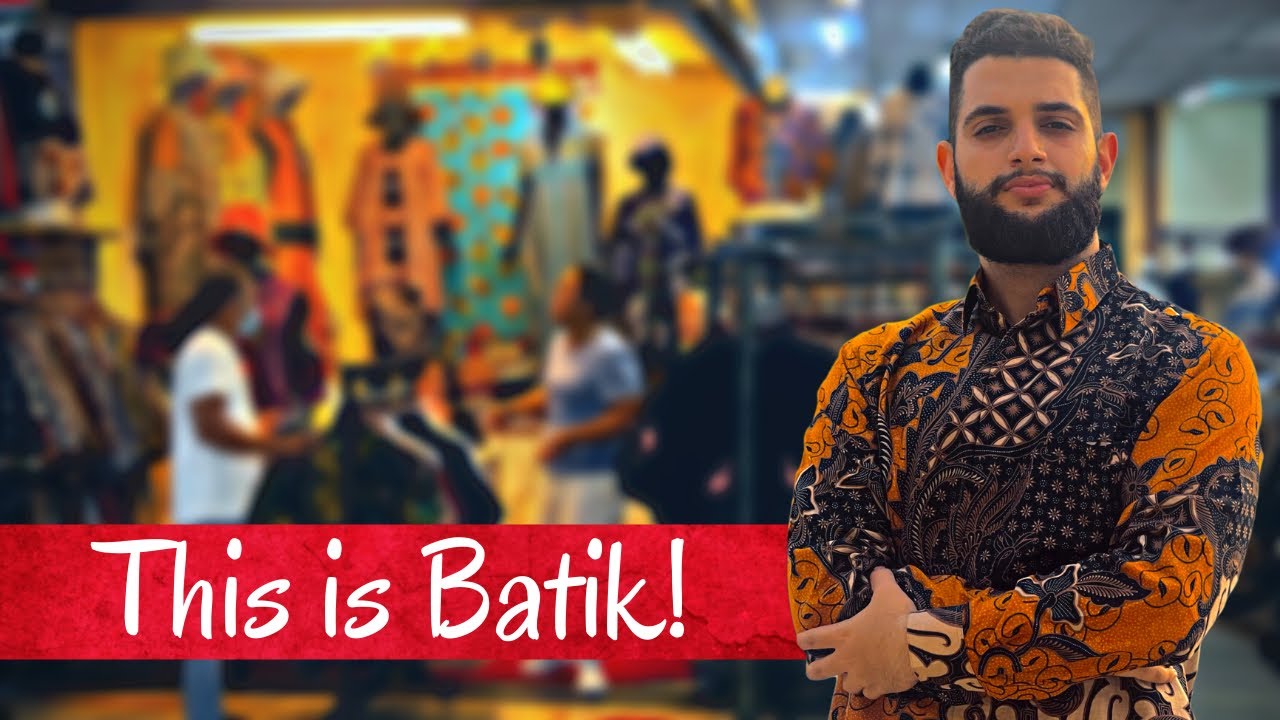 BATIK❗️- Indonesian local cloth! - JAKARTA vlog