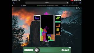 Doing something cool in tetrio mobile
