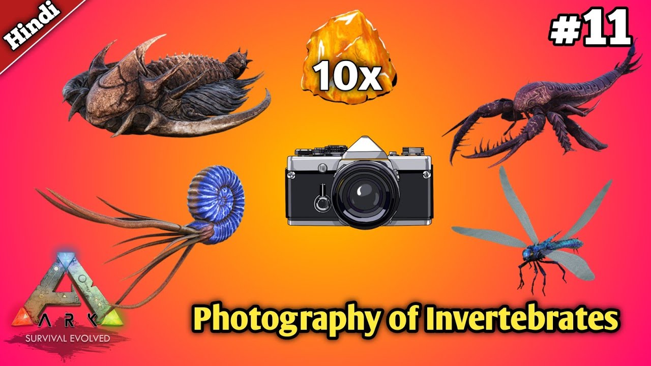 How to Complete Photography of Invertebrates Pursuit| Ep 11 Ark Survival  Evolved Mobile - YouTube