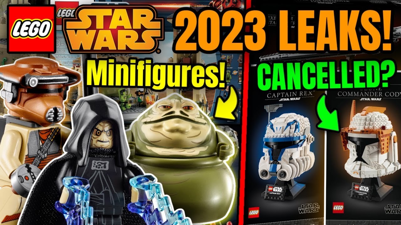 Every 2023 LEGO Wars Minifigure LEAK Far! + Helmet Sets - YouTube