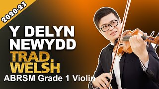 Y Delyn Newydd: Trad. Welsh - Grade 1 A2 ABRSM Violin Exam (2020 - 2023)