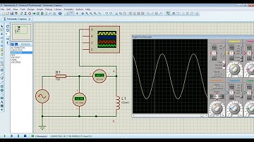 Simulación circuito  RC y RL en proteus || Fundamentos de circuitos||