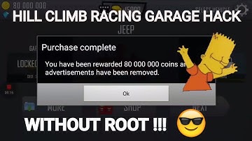 HILL CLIMB RACING GARAGE HACK 2017 WITHOUT ROOT, SIMPLE AND EASY