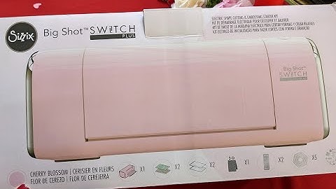 💗💗 SIZZIX SWITCH - LET
