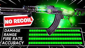 the AK-47 has ZERO RECOIL in WARZONE 😍 (BEST AK-47 CLASS SETUP)