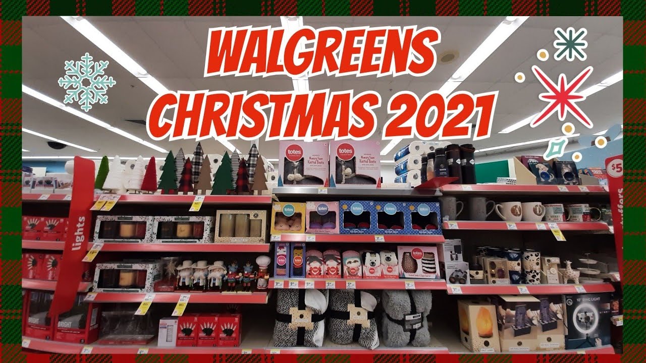 Walgreens Christmas 2021 Shop With Me Store Walk Through YouTube