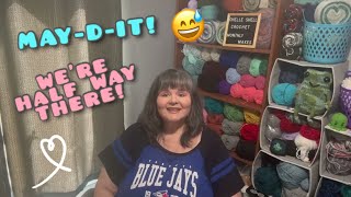 May is Half Way for me! #crochet #podcast 
