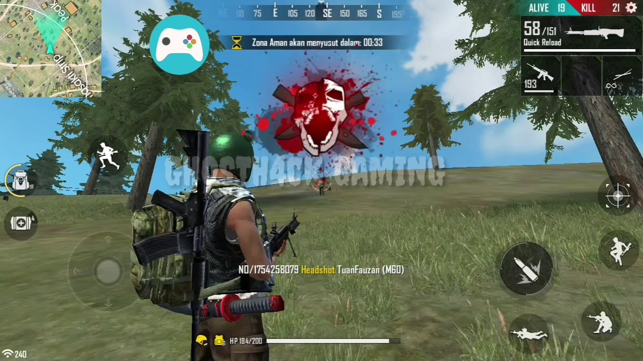 GamePlay Vipmod.pro 1.44.X AUTO HEADSHOT 100%