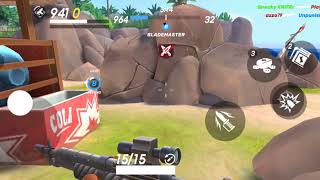 Gods Of Boom silver II KNIFE ONLY screenshot 4