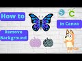 How to remove background in canva | using ipad or tablet | for cricut design space 2021