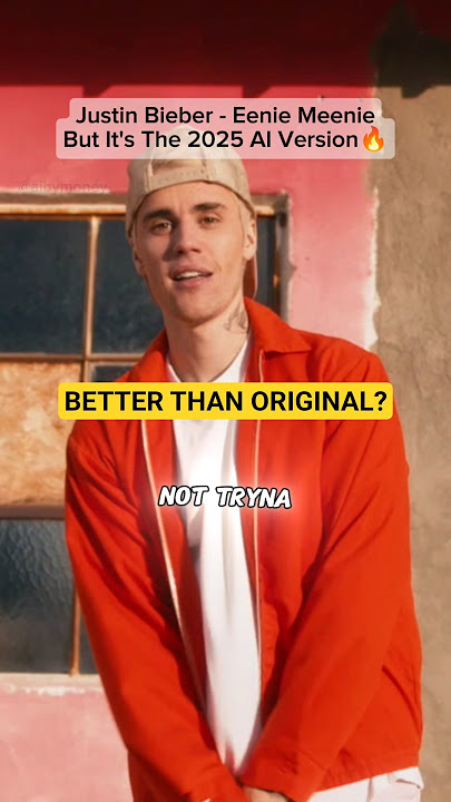 Justin Bieber - Eenie Meenie (2025 AI Cover) Full song link in bio #justinbieber #eeniemeenie
