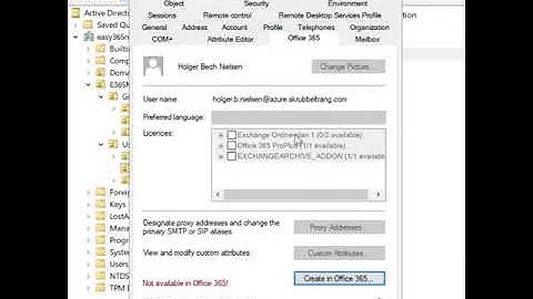 How to create a synchronized Office 365 user - SUPER EASY