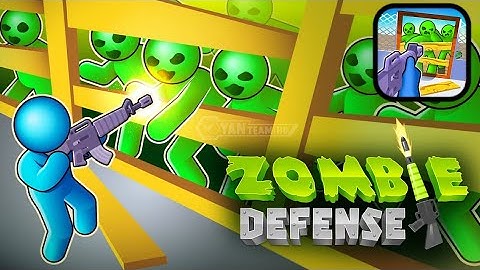 Z Defense - Gameplay Walkthrough Part 4 Save Yourself From Zombie Attack (iOS,Android)