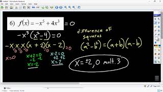 Precalculus 2 3 Polynomials Part 1