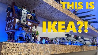 LEGO Display Shelves IKEA Hack