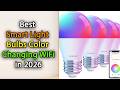 Top 5 Best Smart Light Bulbs Color Changing WiFi in 2026