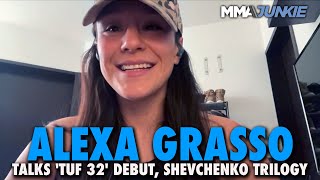 Alexa Grasso Perplexed by Valentina Shevchenko's Claim of Theme Change for UFC 306 at Sphere