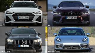 Audi RS7 /vs BMW M8 /vs Mercedes GT 63/ and porsche panamera turbo