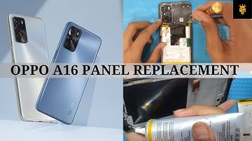 Oppo A16 || A16e Broken Screen Replacement || Step By Step Panel Change || Replace it Yourself