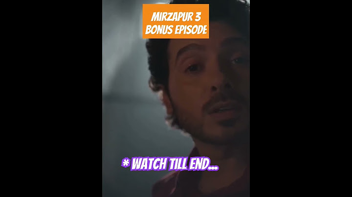 Mirzapur Season 3 | Bonus Episode |Release Date and Time
