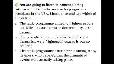 Listening B2 Activity with Answers. FCE.FIRST.EOI.Upper-Intermediate.2020.Aptis.Exams.Practice.