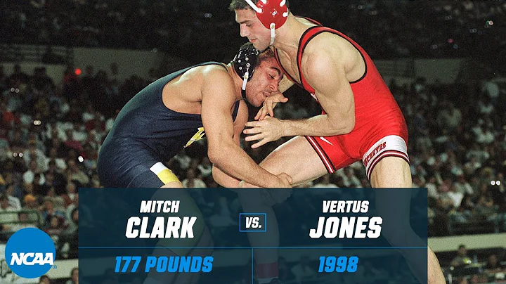 Mitch Clark vs. Vertus Jones: 1998 NCAA title match (177 lbs.)