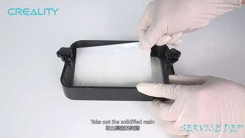 Service tutorial HALOT-ONE trough