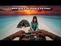 Surviving 24H on White Sand in the Middle of the Ocean | Maldives POV