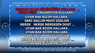 SARI SAÇLIM MAVİ GÖZLÜM ♫ KARAOKE with buzuki Resimi